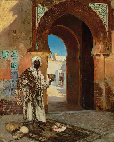 Le Marchand de coquillages by Rudolf Ernst — digital art print download