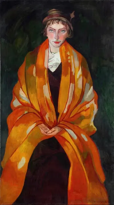 Портрет Евгении Дуниной-Борковской by Станислав Игнацы Виткевич, 1912 — digital art print download