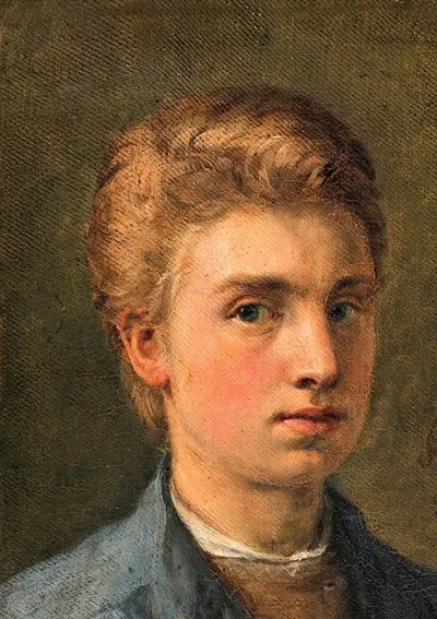 Автопортрет by Хольгер Ред, 1863 — digital art print download