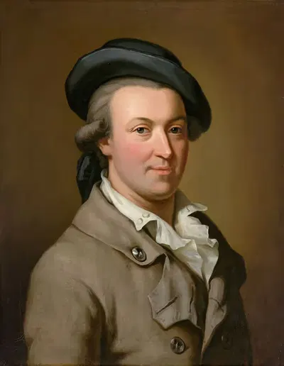 Портрет Ганса Якоба Ирмингера by Иоганн Генрих Вильгельм Тишбейн, 1782 — digital art print download