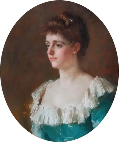 Мария Корнелия Шиммельпеннинк ван дер Ойе (1857-1891) by Тереза Шварце, 1857-1891 — digital art print download