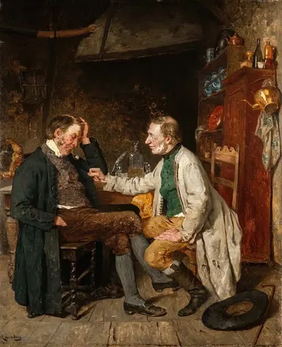 Заемщик by Август Ернберг — digital art print download