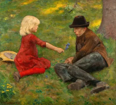 Луч солнечного света by Эрик Веренскиольд, 1891 — digital art print download