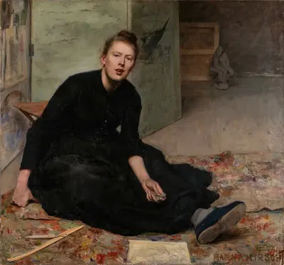 Венни Солдан-Брофельдт, художник by Ханна Хирш-Паули, 1886-1887 — digital art print download