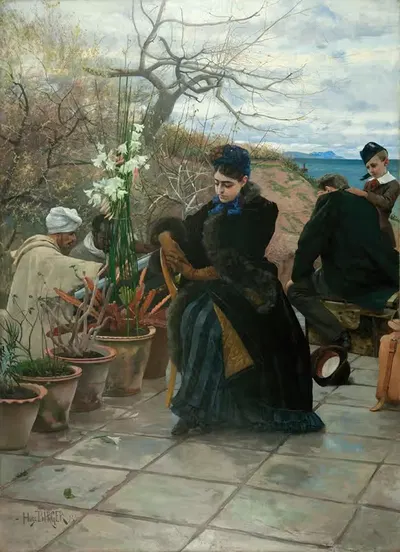Беженцы by Хьюго Биргер, 1884 — digital art print download