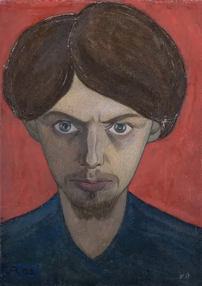 Автопортрет by Ивар Аросениус, 1902 — digital art print download