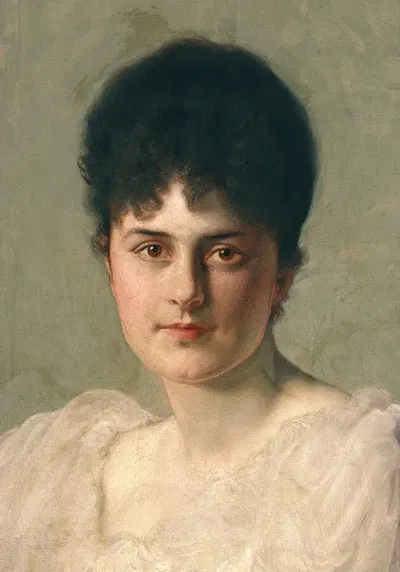 Ellen de Maré, född von Hallwyll (1867-1952) by Julius Kronberg, 1867-1952 — digital art print download