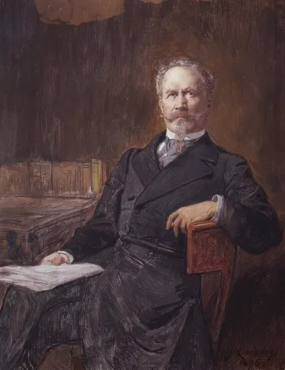 Porträtt av Walter von Hallwyl by Julius Kronberg, 1896 — digital art print download