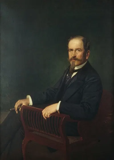 Walter von Hallwyll (1839-1921) by Julius Kronberg, 1839-1921 — digital art print download