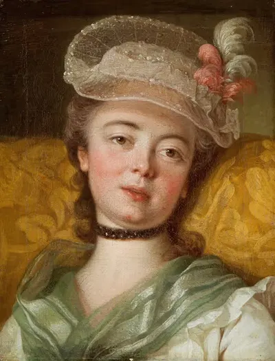 Portrait of a Lady by Per Krafft the Elder, 1768 — digital art print download