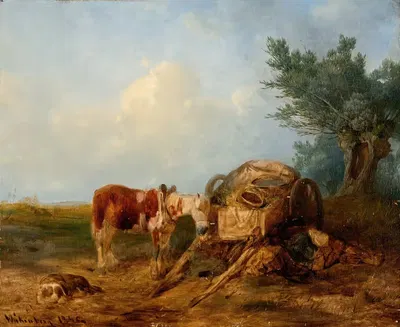 Rest by Per Wickenberg, 1845 — digital art print download