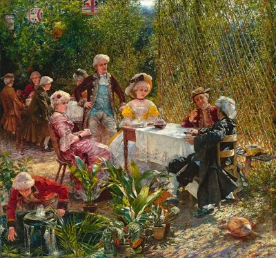 В летнем доме by Александр Гиерминьский — digital art print download
