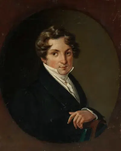 Portrait of Władysław Brunwej by Aleksander Ludwik Molinari — digital art print download
