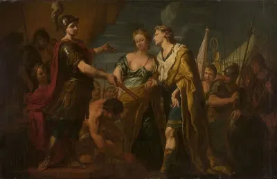 Великодушие Сципиона by Антонио Молинари — digital art print download