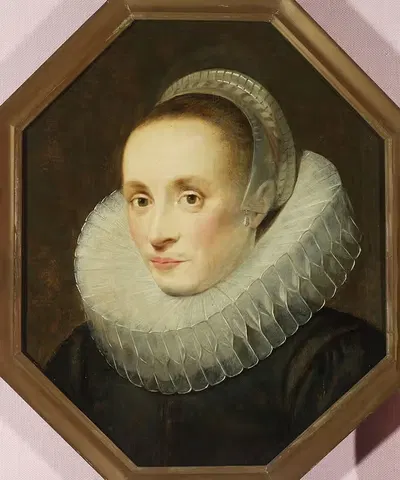 Portrait of Margarita de Vos by Cornelis de Vos, c. 1615 — digital art print download