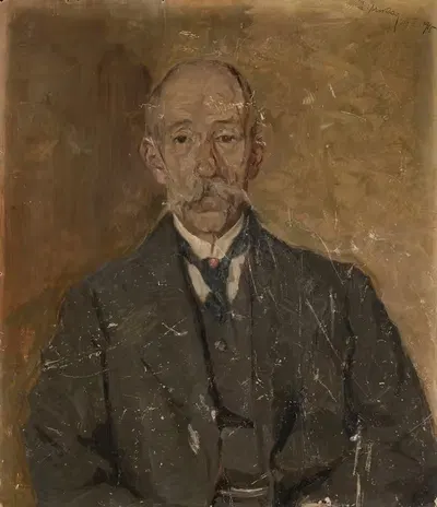 Portrait of an old man by Ignacy Pinkas, 1915 — digital art print download