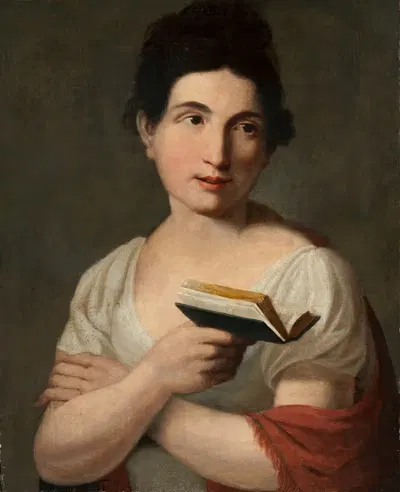 Portrait of Maria Anna Filipina Malińska née Pechwell by Jan Antoni Blank — digital art print download