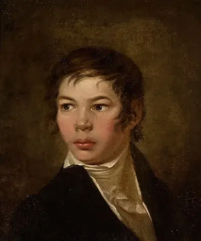 Портрет Эдварда Яна Рёмера (1806–1878) by Ян Рустем, 1806–1878 — digital art print download