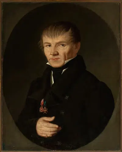 Portrait of a man – Dr. Werner by Jan Sikorski, 1829 — digital art print download