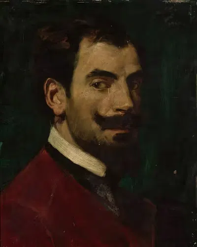 Portrait of Myrton Michalski by Jan Styka, 1900 — digital art print download