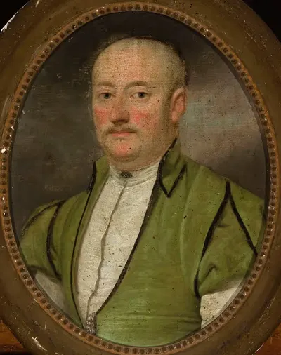 Портрет Кароля Веглиньского by Иоганн Нидерманн, 1793 — digital art print download