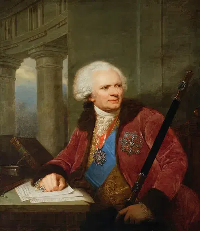 Портрет Фридерика Мошыньского by Иосиф Грасси, 1797 — digital art print download