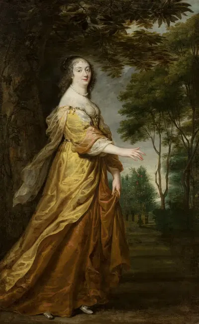 Портрет Марии Луизы Гонзага (1611–1667), потенциальной королевы Польши by Юстус ван Эгмонт, 1611–1667 — digital art print…