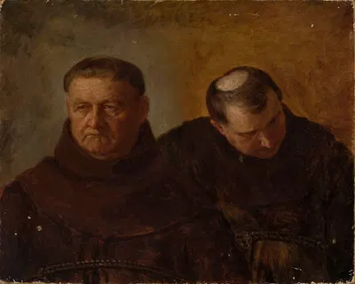 Monks by Leon Kapliński — digital art print download