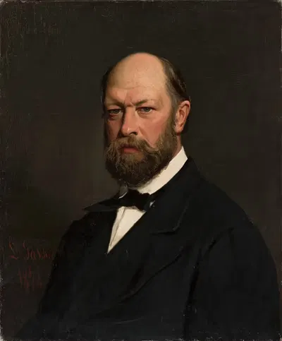 Портрет Александра Браницкого by Леонардо Гассер, 1874 — digital art print download