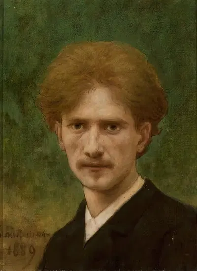 Портрет Игнация Падеревского by Луи Фредерик Шютценбергер, 1889 — digital art print download