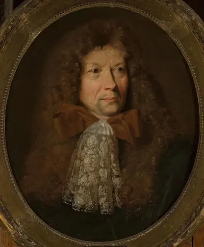 Портрет мужчины (Пьер ван Шуппен) by Николас де Ларжильер, c. 1680 — digital art print download