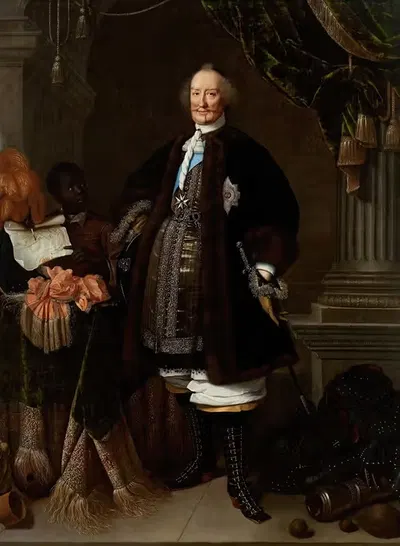 Граф Иоган Мауриц ван Нассау-Сиген (1604–1679) в роли великого магистра рыцарей Мальты by Питер Насон, 1604–1679 — digital…