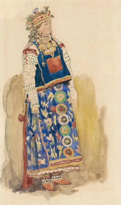 Kupava by Viktor Mikhailovich Vasnetsov, 1885 — digital art print download