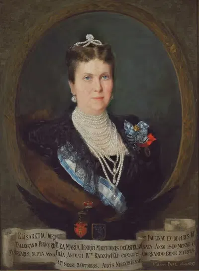 Портрет Эльжбеты Радзивилл, урождённой де Кастеллан (1840–1915) by Уильям Пейп, 1840–1915 — digital art print download