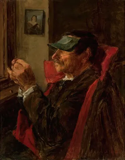 Старый холостяк by Зигмунт Папеский, 1881 — digital art print download