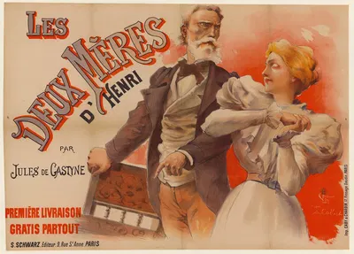 Les deux mères d'Henri par Jules de Gastyne by Антуан Кальбе, 1900 — digital art print download