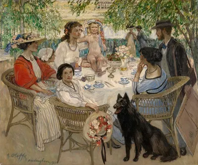 Весна by Огюст Олефф, 1911 — digital art print download
