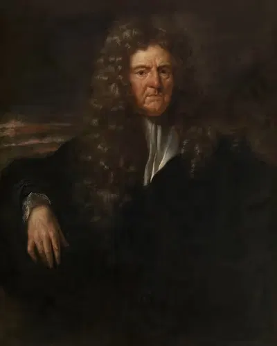 Andries Eugeen van Valckenisse, Town Clerk of Antwerp by Caspar Jacob Van Opstal The Younger, 1699 — digital art print…