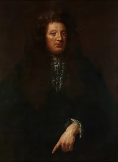 Jan Karel Nicolaas van Hove, Dean of the Guild of Saint Luke by Caspar Jacob Van Opstal The Younger, 1699 — digital art…