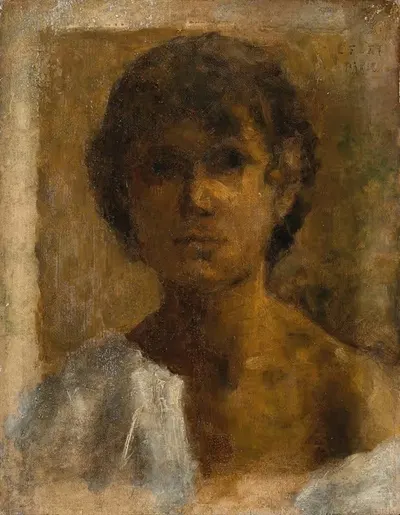 Portrait d'un jeune homme by Charles Filiger, 1887 — digital art print download