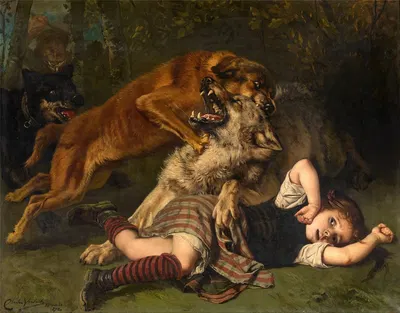Помощь во времени by Шарль Верлат, 1872 — digital art print download