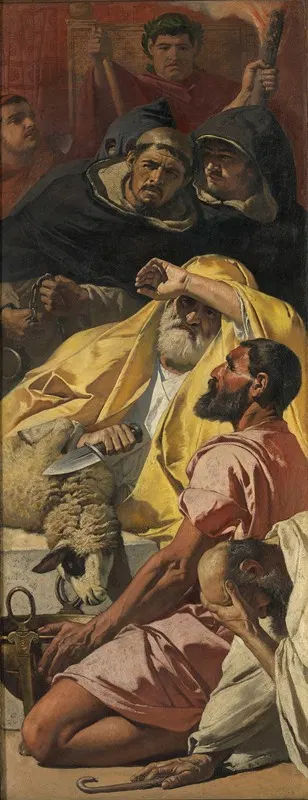Угнетённые, инквизиторы, идолопоклонники by Шарль Верлат, 1877 — digital art print download
