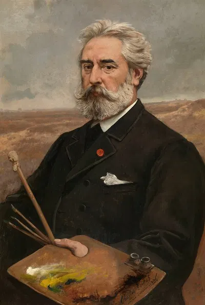 Художник Жан Пьер Франсуа Ламориниер by Шарль Верлат, 1886 — digital art print download