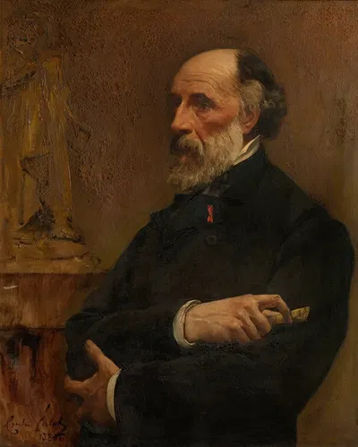 Скульптор Жак Де Бракелер by Шарль Верлат, 1886 — digital art print download