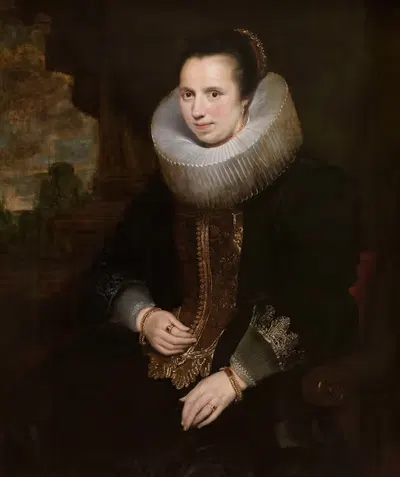 Elisabeth Hoegaerts by Cornelis de Vos, 1625 — digital art print download