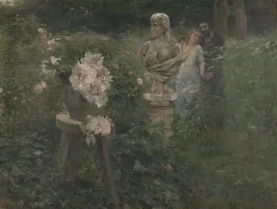 Le Paradou (after Emile Zola) by Edouard Dantan, 1883 — digital art print download