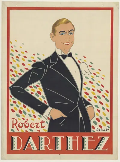 Robert Darthez by Bouet, 1926 — digital art print download