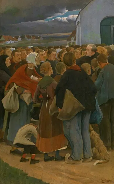 Прощание by Эжен Лаерманс, 1896 — digital art print download