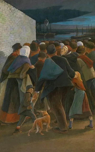 К гавани by Эжен Лаерманс, 1896 — digital art print download