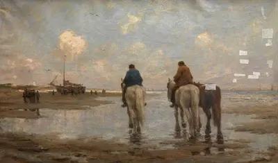 Вдоль пляжа by Эверт Питерс, 1903 — digital art print download